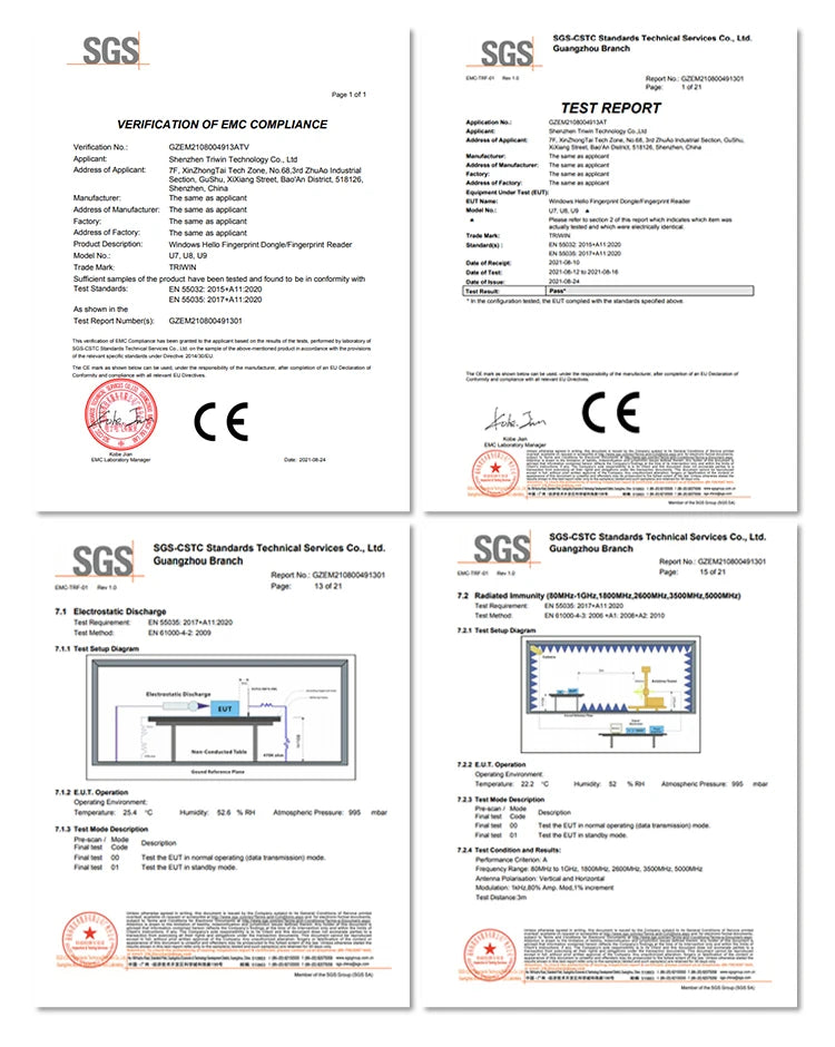 2024 Plus USB Fingerprint Reader Module for Windows10 、11 Hello, Biometric Scanner padlock for Laptops & PC -   Remote OfficePerks